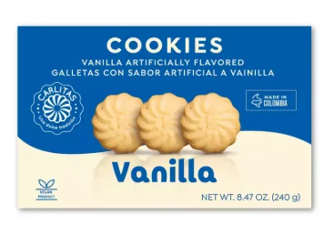 (3packs) Galletas Carlitas - Vanilla Cookies 8.47 oz