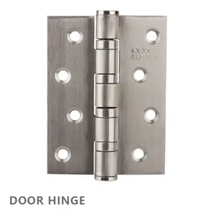 2PCS Stainless Steel 4Inch Heavy Duty House Kitchen Door Hinge 270 Degree Golden Black Color Metal Hinges with Screws
