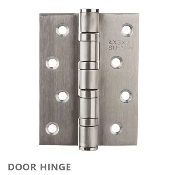 2PCS Stainless Steel 4Inch Heavy Duty House Kitchen Door Hinge 270 Degree Golden Black Color Metal Hinges with Screws