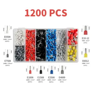 800/1200/1640/1800/1900PCS Wire Ferrules Terminals Kit Wire Assortment Insulated Set for Ferrules Connectors crimping pliers