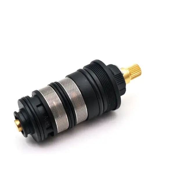 Quality Black Intelligent Thermostat Cartridge Temperature Control Mixing Valve For Bathroom Shower Faucet Core Replacement