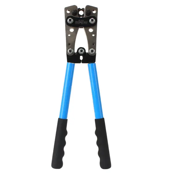 Soldered Connector Kit 60pcs Auto Copper Ring Terminals Wire Crimp Connector Battery Terminal HX-50B Crimping Pliers