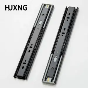 WASHINGST Drawer Slide Rail Runners Soft Close Ball Bearing 3 Folds Full Extension Side Mount Heavy Duty 45 KG Load Capacity