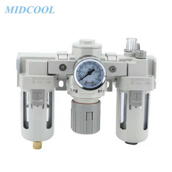 Modular F.R.L. Units  Air Combination Air Filter + Regulator + Lubricator AC Series AC4000 AC5000 AC4000-03/04/06/03D/04D/06D