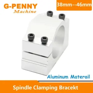 CNC Spindle Motor fixture 38mm,40mm,42mm,44mm,46mm Spindle Clamping bracekt Aluminium fixture