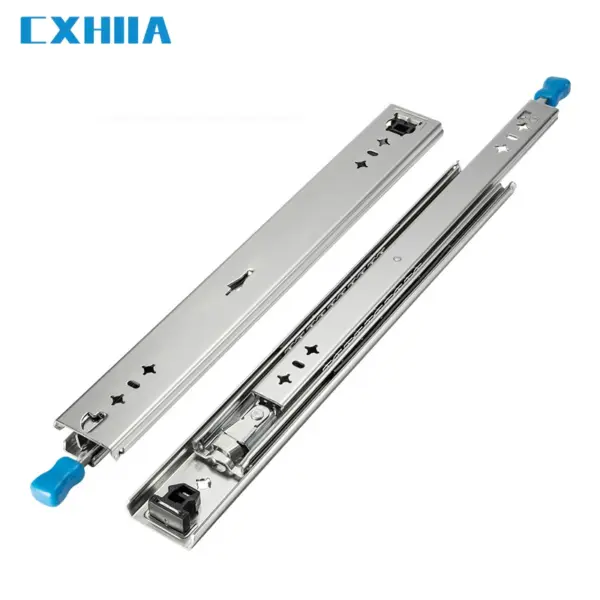 CXHIIA 120kg Locking Drawer Slides / Runners 250-1500mm 4wd Trailer Fridge Draw