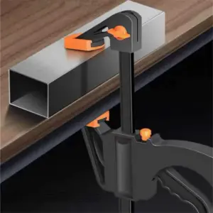 6Inch Wood Working Mini F Clamp Clip Quick Ratchet Clip Heavy Duty Woodworking Bar Clamps Kit  DIY Carpentry Hand Tool Gadget