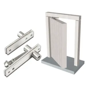 Stainless Steel Pivot Door Hinge Heavy Duty  For Wood 360 Degree Shaft  For Room Mansion Tall Building Rotary  Door Hardware