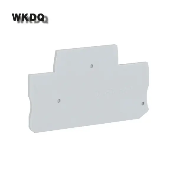 10Pcs D-PTTB2.5 End Cover PTTB2.5 Wire Electronic Connector 2-Level Din Rail Terminal Block Accessories D-PTTB 2.5 Barrier Plate