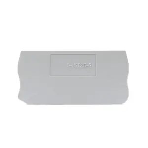 30pcs D-ST ST PT Series Din Rail Terminal Blocks End Cover Plate End Cover for PT2.5 or PE PT2.5-TWIN PT2.5PE and Quttro