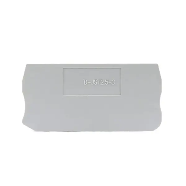 30pcs D-ST ST PT Series Din Rail Terminal Blocks End Cover Plate End Cover for PT2.5 or PE PT2.5-TWIN PT2.5PE and Quttro