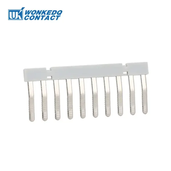 20Ps EB 10-5 Insertion Bridge 2/3/4/10 Positions Connector For UK3N UKK3 MBKKB 2.5 DIN Rail Terminal Block EB10-5 Wiring Jumpers