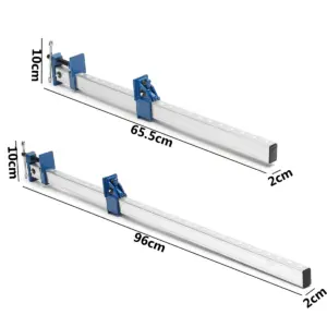 24 Inch Heavy F Clamp T Bar DIY Wood Clamps for Woodworking Quick Release Fixture Sash Cramp Bench Wood Grip Clamping Tool