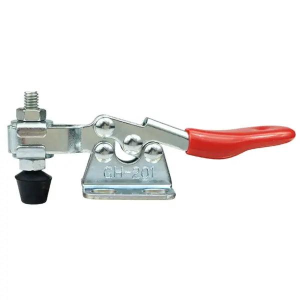 4Pcs Horizontal Toggle Clamp Quick-Release Toggle Clamps Set 27KG SS304 Stainless Steel Vertical Hand Clip Tool