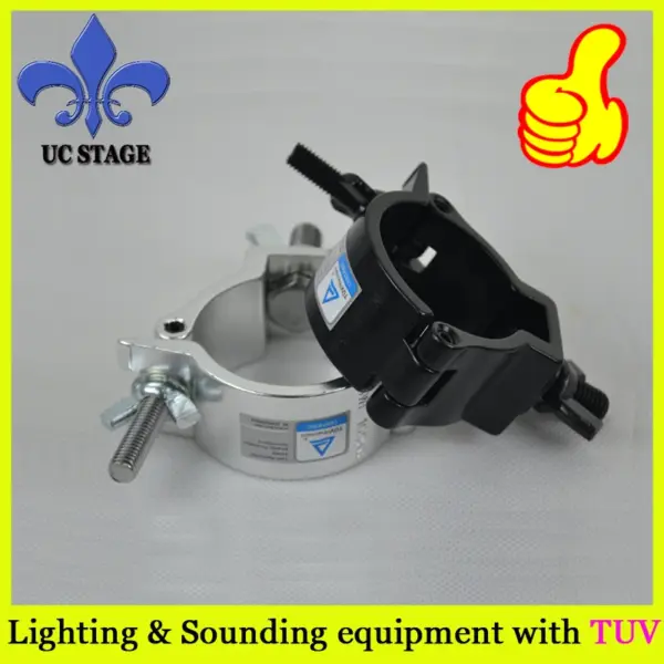 2Inch Stage Light Clamp Mini 360 Truss Hooks Pro Audio Lighting Fixture 50mm Clamp For Stand And Trussing