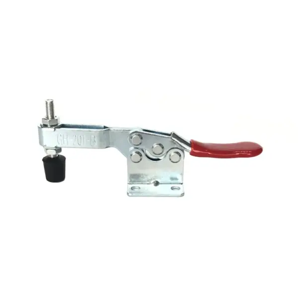 4Pcs Holding Capacity 90Kg Quick Release Horizontal U Bar Vertical Type GH-201B Toggle Clamp Extended Bar Raised Base