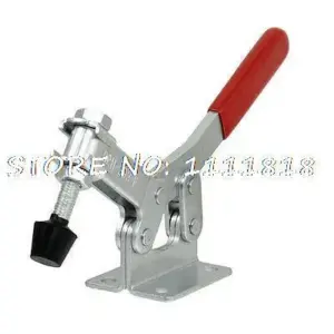 Hand Operated Red Handle Horizontal Toggle Clamp 227Kg 500Lbs 203F