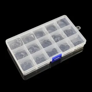175pcs Three Wave Crest Wave Type Gasket Set Wave Washer Spring Washer kit M3-M25