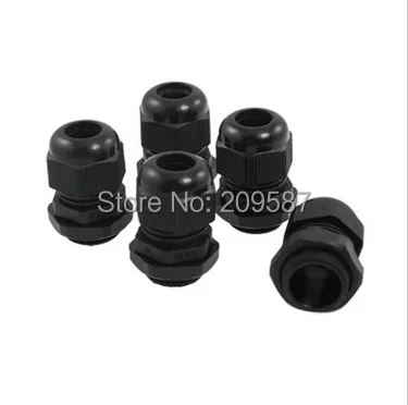 10pcs Metric Thread Nylon Electric Cable Waterproof Cable Gland M18*1.5