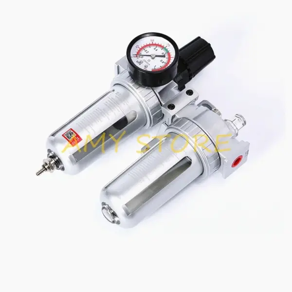 1/4" 3/8" 1/2"BSP Air Compressor Oil Lubricator Moisture Water Trap Filter Regulator Oil Water Separator SFC-200 SFC-300 SFC-400