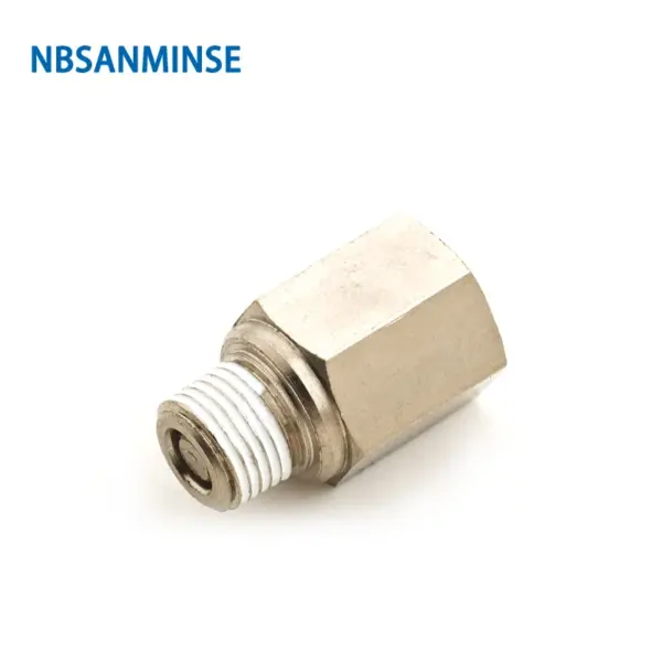 PCVF 1/8 1/4 3/8 1/2 Check Valve Fittings Pneumatic Air One Way Non Return Valves Brass Thread NBSANMINSE