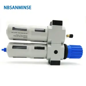 DC201 M5 1/8 1/4 3/8 1/2 3/4 1 Air Compressor Oil Lubricator Water Separator Air Filter Regulator Valve NBSANMINSE