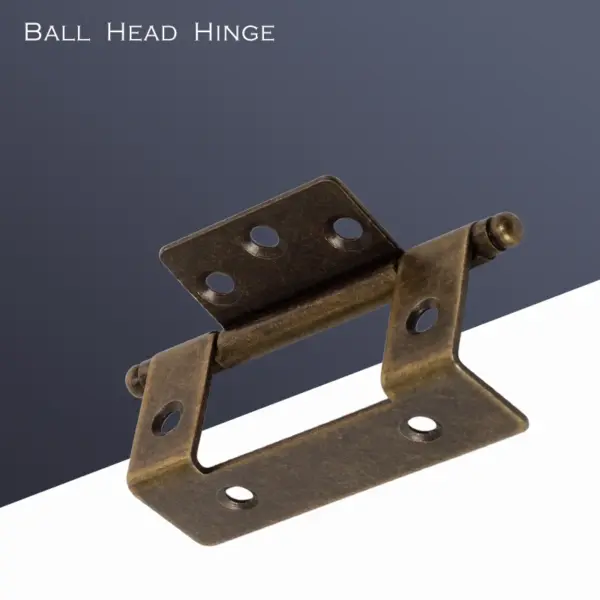 135 degree open Furniture Hinges Heavy Duty door hinge for kitchen cabinet Antique Bronze color iron  with free screws