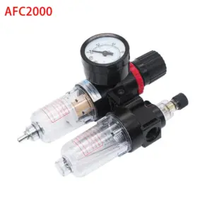AFC2000 G1/4" Air Filter Regulator Combination Lubricator ,FRL Two Union Treatment oil water separation