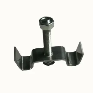 1 Sets Steel grating clamps galvanized fixing clip grating plate buckle clip connector