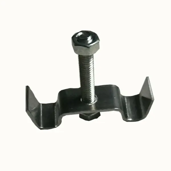 1 Sets Steel grating clamps galvanized fixing clip grating plate buckle clip connector