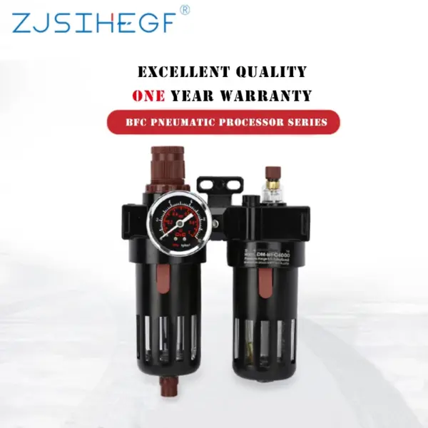 Pneumatic Air Filter Pressure Regulator Valve BFC-2000 3000 4000 1/4 3/8 1/2 Lubricator Compressor Oil Water Separtor BFC2000