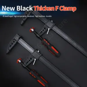 WoodWorking F Clamp Heavy Duty Quick Release Fixing Clamp Compactor Mold Clamp Malleable Iron Forging Woodworking DIY Hand Tool