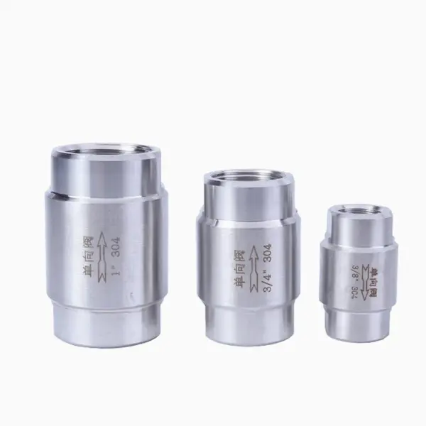 Brass Non Return Check Valve, 1/4" 3/8" 1/2" 3/4" 1" Female G Thread, High Pressure Soft Seal for Water Oil  Gas Systems,JO21064