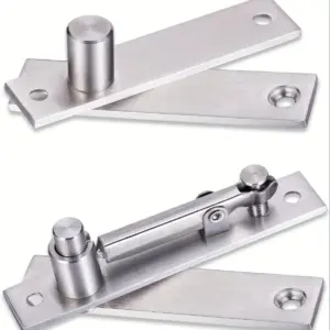 Heavy-duty Hinge Kit for Wooden Doors Stainless Steel Hidden Door Hinge with Door Ball Buckle Invisible Hinge Door Hardware