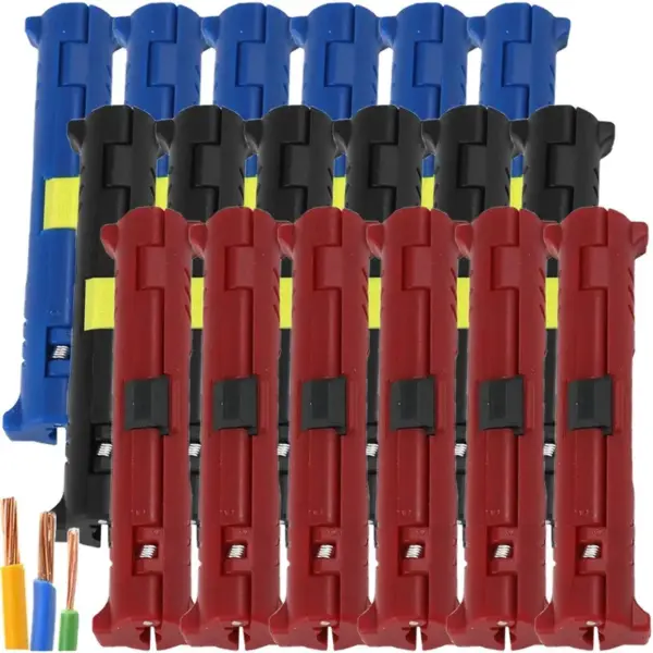 Electric Wire Stripper Pen Network Cable Portable 2in1 Cable Stripper Network Cable Multifunctional Automatic Stripper Tools