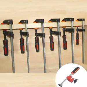 Malleable Iron Bar F Clamp Clutch Style Bar Clamp Set Parallel Clamp Set Woodworking Clamps Set F Bar Clamp Heavy Duty