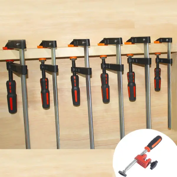 Malleable Iron Bar F Clamp Clutch Style Bar Clamp Set Parallel Clamp Set Woodworking Clamps Set F Bar Clamp Heavy Duty