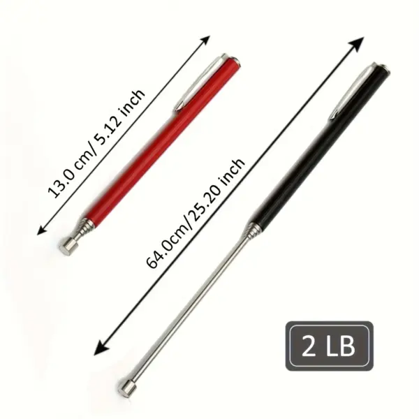 3pcs Magnetic Pickup Tool Set with Strong Magnet Retractable Telescopic Grabber for DIY Home Repair Workshop Garage Pick Up