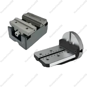 Self Centering Vise 4 Axis 5 Axis Precision Fixture CNC Machine Tool Clamping Kit with Extended L Blocks Single Side Bridge