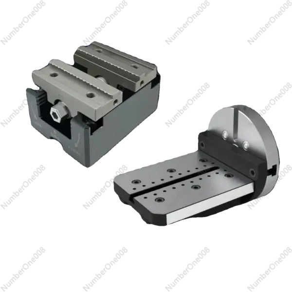 Self Centering Vise 4 Axis 5 Axis Precision Fixture CNC Machine Tool Clamping Kit with Extended L Blocks Single Side Bridge