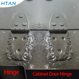4pcs Heavy-Duty Stainless Steel Hinges for Industrial Electrical Machinery And Vehicle Parts round Design