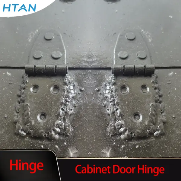 4pcs Heavy-Duty Stainless Steel Hinges for Industrial Electrical Machinery And Vehicle Parts round Design