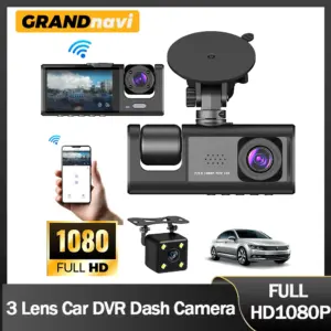 1080P Dual camera Dash Cam for cars,Front And Inside,car camera with IR Night Vision,Loop Recording,wide angle Car DVR Came