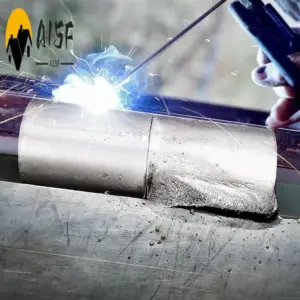 A15F-Weldable Barrel Hinges 4Inch,4⅛ X 1 Inch Heavy Duty Gate Hinges,Weld On Hinges For Iron Door,Metal Gates,Ball Bearing