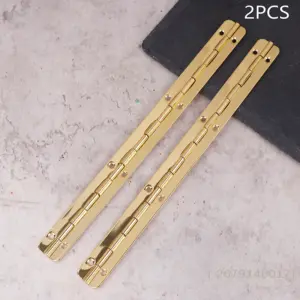 【YY26】2 Pcs Hinge Hinges For Crafts Heavy Duty Piano Cabinet Box Long Window Iron Furniture Door And Window Hinge Long Hinge