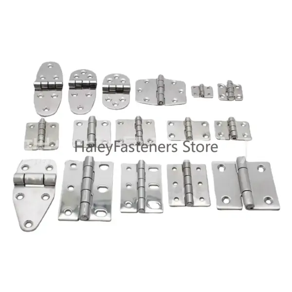Heavy-Duty Stainless Steel 304 Door Hinge with Increased Thickening Hinge Loop for Industrial Machinery And Hardware Equipment