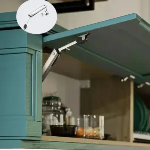 Heavy Duty Hydraulic Cabinet Hinge Buffering Adjustable Cabinet Door Support Sturdy Concealed Soft Closing Hinges Free-standing