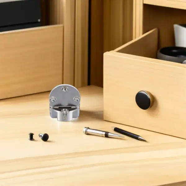 4Pcs Folding Table Hinges Heavy Duty Zinc Alloy Hidden Door Hinges Smooth Quiet Operation for Kitchen Cabinet Cupboard Door