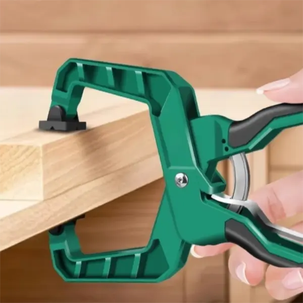 Convenient Plastic Quick Clamp Non-slip Handle Spring Clamps Woodworking Tool Multi-Purpose Carpentry Clips Woodworking
