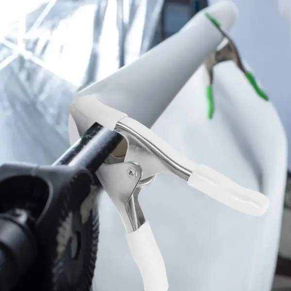 3Pcs Spring Heavy Duty Plastic Backdrop Stand Clamps Photography Background Accessories Backdrop Clips
